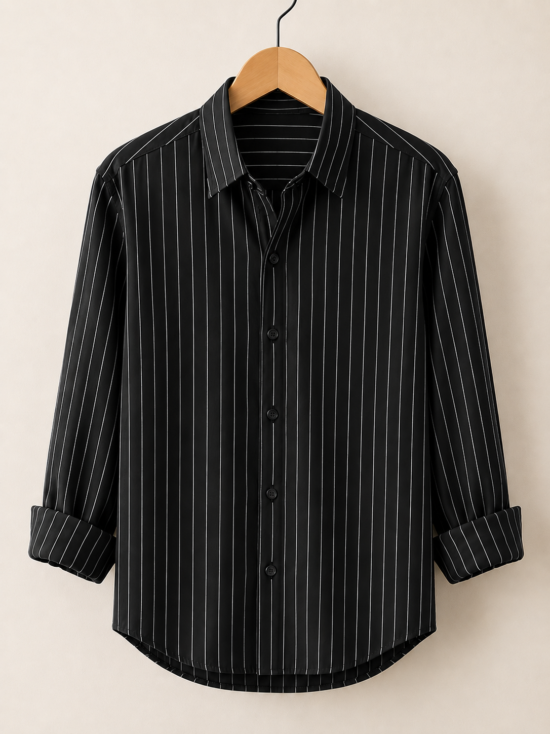 Striped: Black
