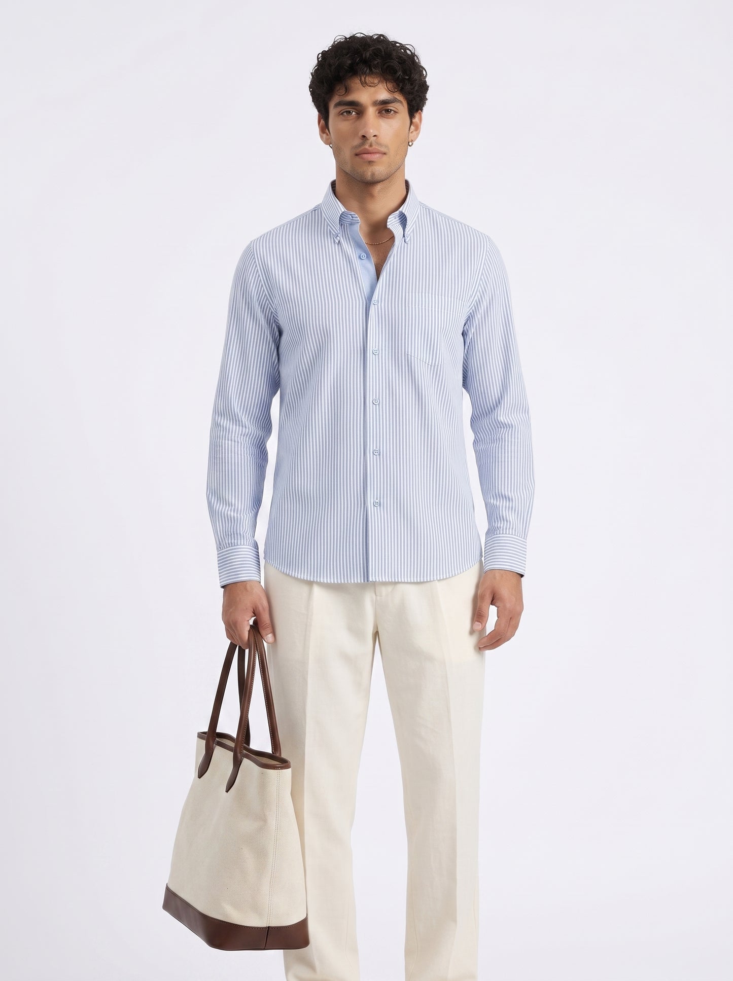 Striped: Sky Blue