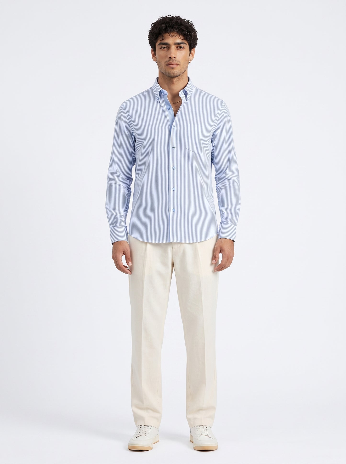 Striped: Sky Blue