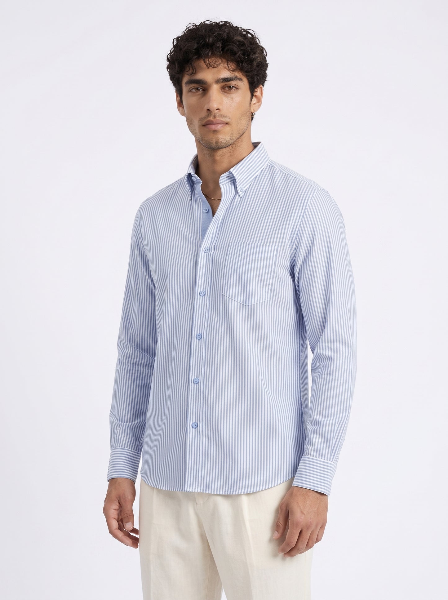 Striped: Sky Blue
